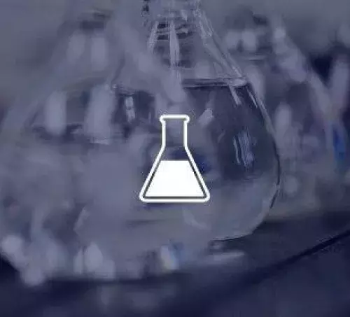 Beakers of water on a lab table